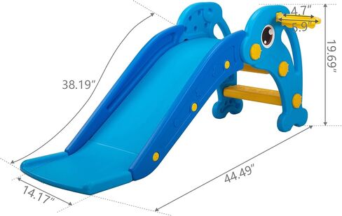 NYEEKOY 3 in 1 Toddler Slide, Indoor Slide for Toddlers 1-3 in Saudi Arabia