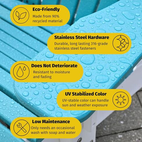 LuxCraft Glider Cup Holder Attachment for Outdoor Gliders, Slide Out Cup Holder for Outside Glider Chairs, Space Saving Design - Amish Made USA (Weatherwood) in Saudi Arabia