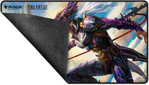 Ultra PRO - Final Fantasy x Universes Beyond Kain Highwind Black Stitched Playmat for Magic: The Gathering | Card Game Playmat, Final Fantasy Collectibles, Desk Mat Mousepad in Saudi Arabia