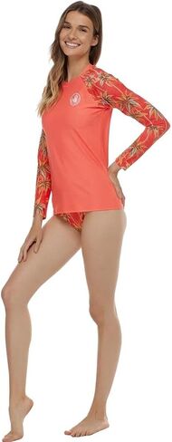 Body Glove Women's Standard Sleek Long Sleeve Rashguard with UPF 50+ in Saudi Arabia