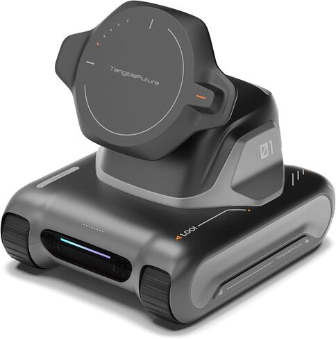 LOOI Robot-Space Black – AI Desktop Companion with ChatGPT Voice Interaction, Memory, Personality, Gesture & Face Recognition, Emotional Support, and 10W Wireless Charging in Saudi Arabia