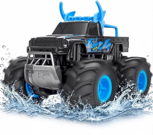 Lacchoufee 1:16 Truck Monster Truck Tarys RC Cars ، 2.4 جيجا هرتز شاحنة التحكم عن بُعد للأطفال ، فتى الأطفال الذين تتراوح أعمارهم in Kuwait