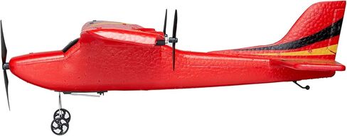طائرة Vevor RC Airplane ، 2.4 جيجا هرتز 2 طائرة التحكم عن بعد القنوات مع تثبيت جيررو 6 محاور ، جاهزة للطيران مع بطاريتين ، لوحة الإبحار RC للأطفال ، المبتدئين ، الأحمر in Kuwait