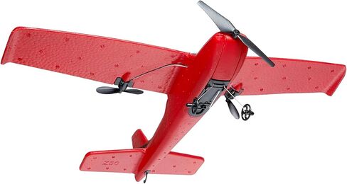 طائرة Vevor RC Airplane ، 2.4 جيجا هرتز 2 طائرة التحكم عن بعد القنوات مع تثبيت جيررو 6 محاور ، جاهزة للطيران مع بطاريتين ، لوحة الإبحار RC للأطفال ، المبتدئين ، الأحمر in Kuwait