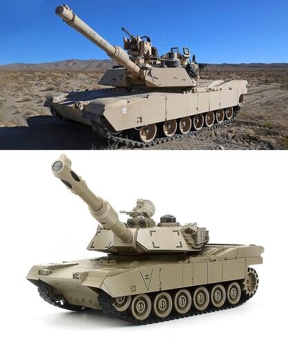 RC Tanks ، 1: 28 WW2 German Tiger Army Tank Toys for Boys ، 9 قنوات التحكم عن بعد مع الصوت والضوء ، RC Military Toys for Kids Boys Girls (Gray) in Kuwait