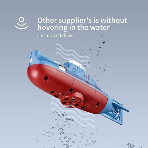 JTLB Remote Control Submarine Mini Underwater Ship Toy with Lights Rechargeable Battery (White) in Saudi Arabia
