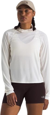 THE NORTH FACE Women's Adventure Sun Hoodie (Standard and Plus Size), Astro Lime/Lemon Yellow, Medium in Kuwait