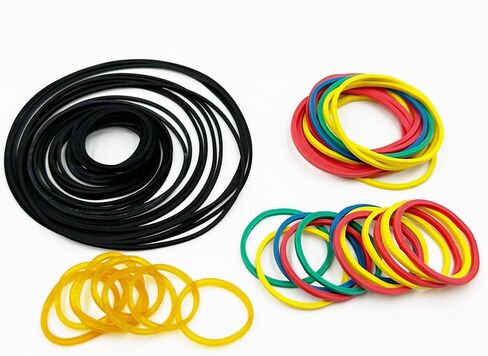 60PCS RC Toy Pulley Belts Engine Drive Belt Rubber Band Transmission Belt for RC Car Truck Airplane Robot DIY Model Toy Accessories in Saudi Arabia