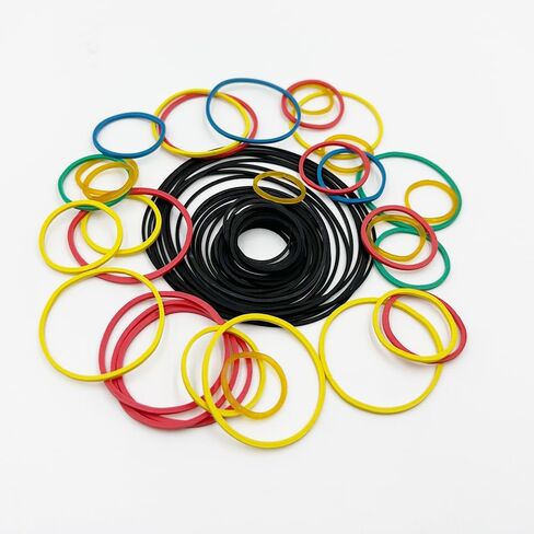 60PCS RC Toy Pulley Belts Engine Drive Belt Rubber Band Transmission Belt for RC Car Truck Airplane Robot DIY Model Toy Accessories in Saudi Arabia