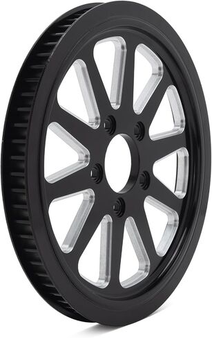 TOFR Rear Pulley 66 Tooth Spoke for Harley Softail Custom Standard Fatboy FLSTF FXST FXSTB FXSTC FLSTFB 2007-2011 in Kuwait