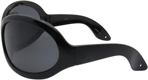 نظارات شمسية من Pop Fashionwear للجنسين ذات لون Bug Eye، نظارات شمسية من طراز Retro Rave Shades P501 in Kuwait