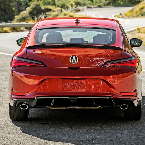 W-Power Rear Trunk Duckbill Spoiler Wing Compatible with 2023-2025 Acura Integra 2024 (Matt Black) in Saudi Arabia