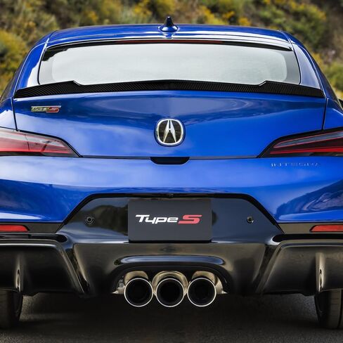 W-Power Rear Trunk Duckbill Spoiler Wing Compatible with 2023-2025 Acura Integra 2024 (Matt Black) in Saudi Arabia