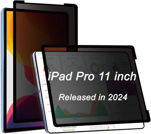 Privacy Screen Protector for iPad Pro 12.9" 6th/5th/4th/3rd Gen (2022 2021 2020 2018),Removable & Reusable Spy Privacy Filter in Saudi Arabia
