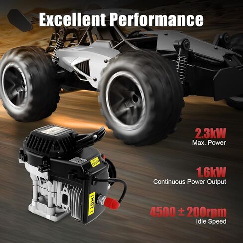2 محرك غاز 32 سم مكعب ، 4 محرك محرك البنزين محرك RC محرك سيارة لمدة 1/5 Redcat HPI Rovan KM Baja 5b 5SC Car Parts Air Hand Hand Prowing ، 2.38kw الحد الأقصى للطاقة 1.98n in Kuwait