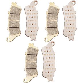 Brake Pads Front Rear Sintered for Honda VTX1800 Fury Interstate Sabre Stateline 1300-ABS VT1300 Shadow Aero 750-ABS VT750