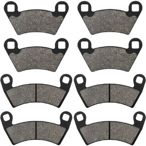 Front & Rear Brake Pads for Polaris Ranger 900 XP, Ranger 500 700 800 900, Ranger Crew 500, Ranger 800 XP, Ranger 700 XP, RZR 4 800, RZR 900 XP