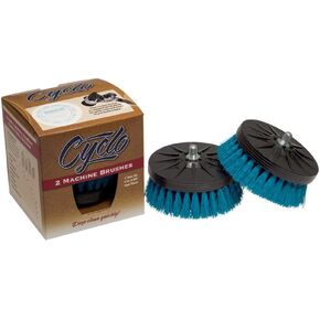 Cyclo (76-830x2-2PK) Shampoo Brush with Aqua Soft Bristles, (Pack of 2)