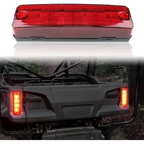 SAUTVS 1PC LED Taillight for Pioneer, Red Brake Stop Tail Light Rear Lamp for Honda Pioneer 520 700 1000 2014-2024 Accessories, (Fit Driver & Passenger Side), Replace OEM#33700-HL3-A01, Plug & Play