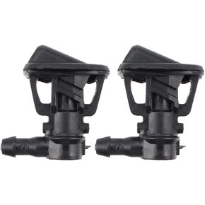 Front Windshield Washer Nozzles 68164356AB Replacement for Jeep Wrangler JK Spray Jet Kit 2013-2018 (pack of 2)