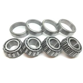(Set of 4) Trailer/Agricultural Hub Wheel Bearing Set WPS (TM) LM11949 LM11910 0.75'' I.D. x 1.781'' O.D.