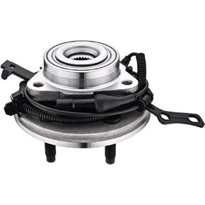 JLEO Front Wheel Bearing and Hub Assembly for 2006-2010 Ford Explorer,for 2006-2010 Ford Explorer Sport Trac,for 2006-2010 Mercury Mountaineer,5 Lugs W/ABS 515078 (1)