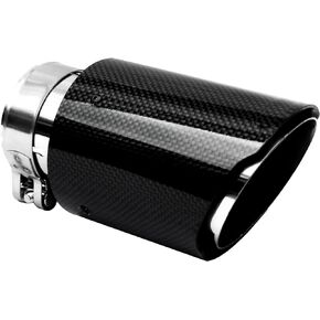 exhaust tips 2.5-inch inlet, 3.5-inch outlet carbon fiber exhaust tips, stainless steel carbon fiber tailpipes
