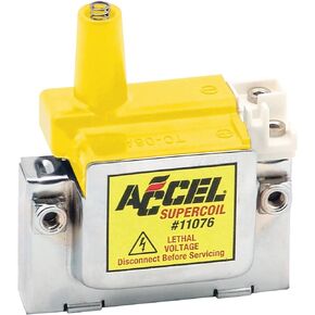 ACCEL 11076 In-Cap Replacement Coil, Yellow