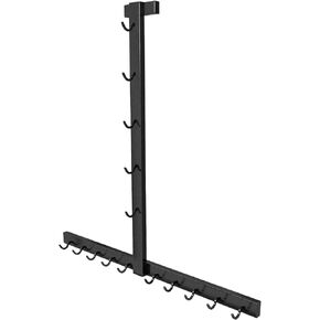 Cable Attachment Storage Rack Gym Fitness LAT Pull Down Storage, Gym Accessories Rack LAT Bar Organizer, LAT Pulldown Attachments for Different Cable Handles, LAT Pull Down Bar Storage Rack