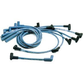 Moroso 72526 Blue Max 8mm Blue Spark Plug Wire Set, Fits 93-95 Chevrolet/Pontiac LT-1 w/Optispark Distributor
