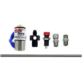 Nitrous Express ML15600 Nitrous Purge Valve Kit -04AN Manifold Adapter Fitting Push Button Activation Vent Tube Nitrous Purge Valve Kit