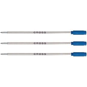 Cross Medium Ballpoint Pen Refill - Blue (Pack of 3)