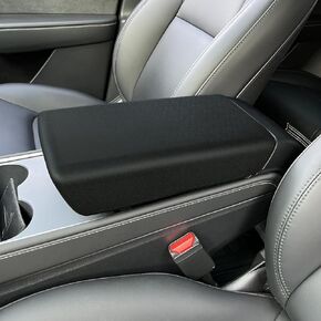 Center Console Cover for Tesla Model Y Model 3 Armrest Cover Cushion Armrest Box Cover Mat Console Protector Tesla Model Y Accessories 2023