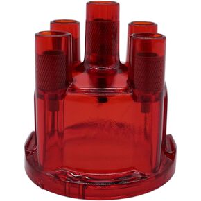 009 Distributor Cap Clear Stock Top Mount Compatible with VW T1 Bug T2 Bus Ghia
