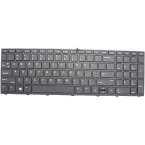 New Keyboard Replacement for HP Probook 450 G5 / 455 G5 / 470 G5 L01028-001 with Backlit Frame US