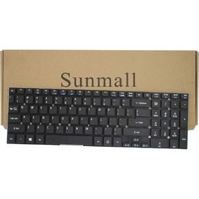 Keyboard No Frame Compatible with Acer Aspire 5755 5755G 5830 5830G 5830T 5830TG V3-551 V3-531 V3-571 V3-771 V3-772 E1-522 E1-530 E1-532 E1-570 E1-771 E5-511 ES1-512, Gateway NV55S NV57H