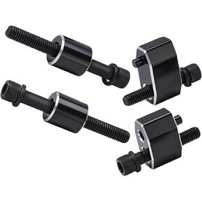 1" Street Glide Driver FloorBoard Outward Extension Spacer Kit Floorboard Extenders Kit Compatible with 2009-2023 Harley Touring Road King Electra Glide Road Glide 2009-2013 FL Trikes
