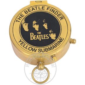 Humaira Nautical Antique Finish Brass The Beatle Finder Yellow Submarine Marine Compass Gift