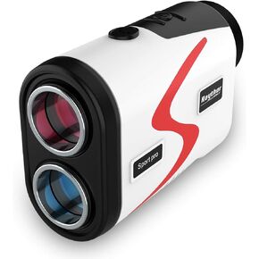 Pro Golf Rangefinder for Professional Golfers, Laser Range Finder with Slope & Non Slope Physical Switch, Flag-Lock with Pulse Vibration, Continuous Scan, Rechargeable