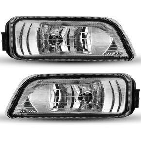 AUTOWIKI Fog Lights For Honda Accord 2006 2007 JDM 4 Door dr Sedan Japan Style Lamp Assembly 1 Pair With Wiring Kit