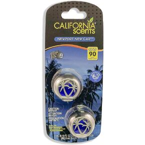 California Scent Vent Clip Car Air Freshener For Long-Lasting Scents and Odor Neutralizer For Your Car (Coronado Cherry)