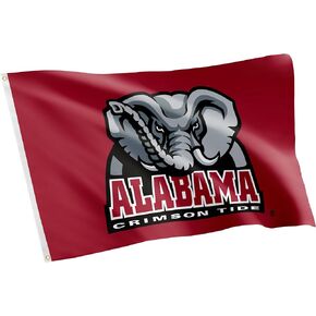 Desert Cactus The University of Alabama Flag Crimson Tide Bama UA Flags Banners 100% Polyester Indoor Outdoor 3x5 (Style 3)