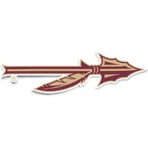 ملصق لاصق من الفينيل لجامعة ولاية فلوريدا سيمينول FSU للكمبيوتر المحمول وزجاجة مياه للسيارة (IND 13)