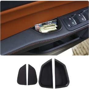 Front Row Door Side Storage Box for Alfa Romeo Giulia 2017-2020 Armrest Phone Container Storage Box Handle Pocket