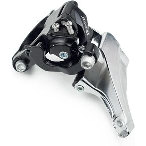 VG SPORTS 2/3 Speed Front Derailleurs Compatible with top or Bottom Routing for Road Bike MTB BMX with Adjust Clamp