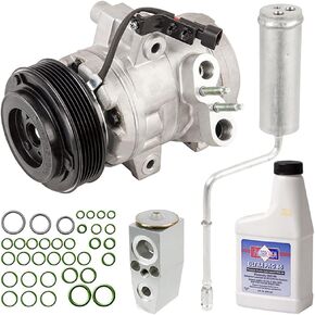 AC Compressor & A/C Repair Kit For Ford Focus 2008 2009 2010 2011 - BuyAutoParts 60-81780RK New