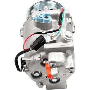 cciyu Air Conditioning Compressor Fit for Honda Civic CRV for A-cura ILX RDX 2007-2015 Replaces CO 4920AC AC Compressor for Car