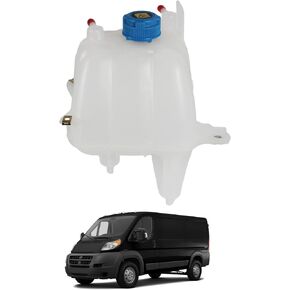 Upgrade 603-832 Coolant Reservoir Compatible with 2014-2021 Ram ProMaster 1500 2500 3500 Coolant Recovery Reservoir Replaces# 52014880AA 68097622AA