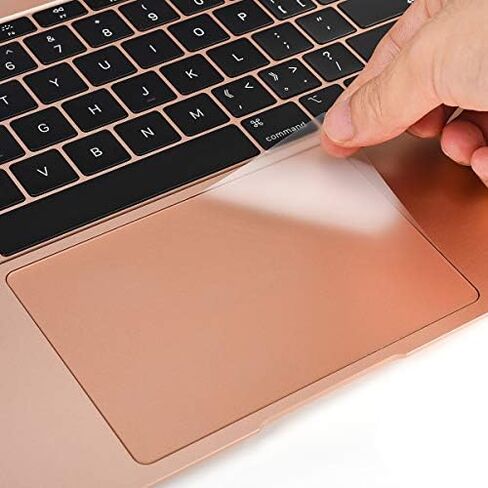 [2PCS] Trackpad Protector Skin for 2021 2020 MacBook Air 13 Inch A2337 M1 A2179 A1932 Touch Pad Cover Skin Anti-Scratch Anti-Water for MacBook Air 13 Inch A2337 A2179 A1932 Touch ID Accessories, Clear in Kuwait