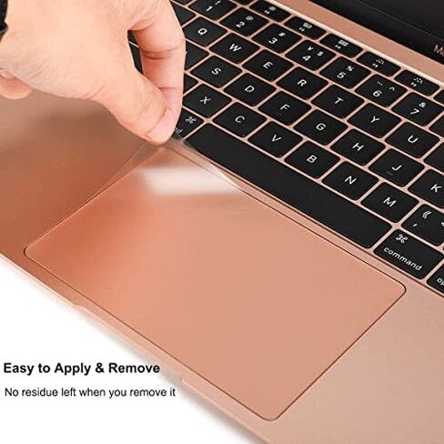 [2PCS] Trackpad Protector Skin for 2021 2020 MacBook Air 13 Inch A2337 M1 A2179 A1932 Touch Pad Cover Skin Anti-Scratch Anti-Water for MacBook Air 13 Inch A2337 A2179 A1932 Touch ID Accessories, Clear in Kuwait